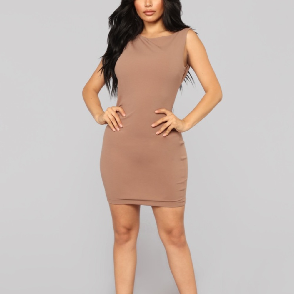Fashion Nova All Up In The Club Dress